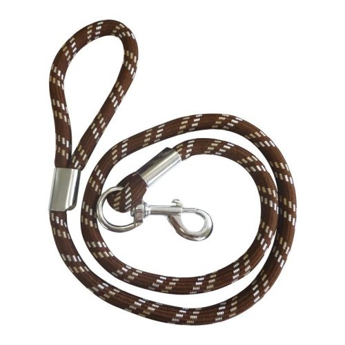 Rope leash D&L 1,5 m navy/burgundy