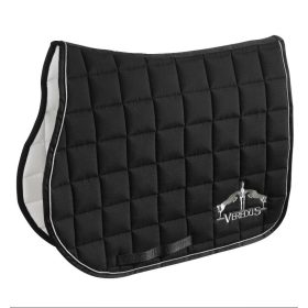 Saddle cloth Veredus microfiber black/silver