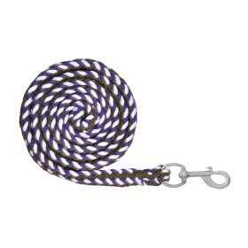 Lead rope WH 2 m dark blue/taupe