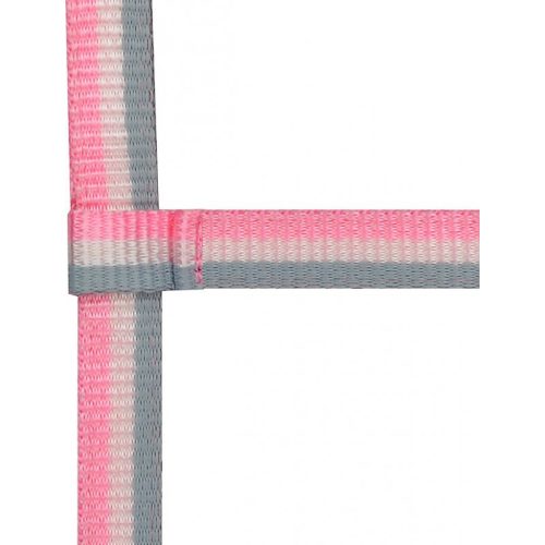 Kötőfék csikó szürke/rózsaszín