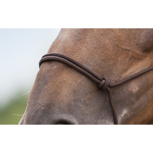 Kötőfék Norton Soft csomózott full barna