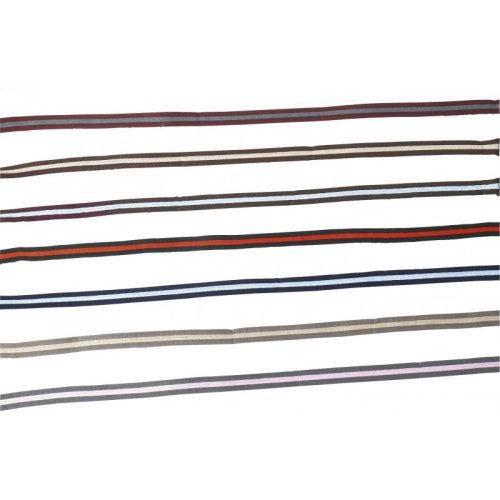 Lunging rein  Jumptec padded bordeaux/grey