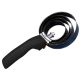 Curry comb metal round black