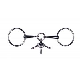 Feeling ring snaffle with toy 12,5 cm