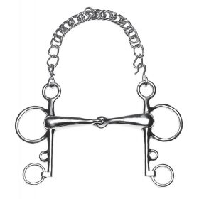 Feeling jointed pelham snaffle 14,5 cm