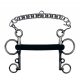 Feeling rubber pelham snaffle 13,5 cm