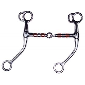 Bit Feeling western Training with rollers 12,5 cm