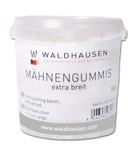 Braiding bands Waldy silicon 150g black