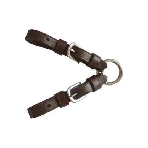 Pelham-strap with rings Norton Pro full darkbrown