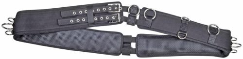 Girth lunging neoprene cob/full black