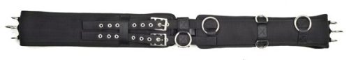 Girth lunging neoprene cob/full black