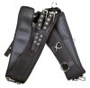 Girth lunging neoprene cob/full black