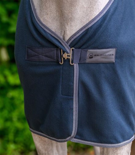 Lótakaró polár 135cm s.kék Waldhausen hevederrel