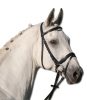 Bridle Star Lifestyle + web reins pony black/white
