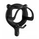 Bridle hook metal painted black Tattini