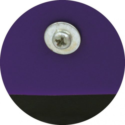 Sweat scraper plastic one-hand blue