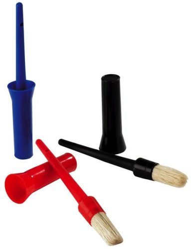 Oil brush with cap purple