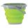 Travel bucket Ekkia collapsible pvc 10 l green
