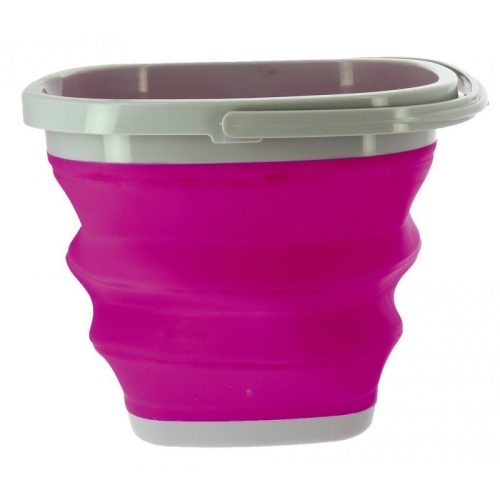Travel bucket Ekkia collapsible pvc 10 l pink