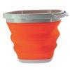 Travel bucket Ekkia collapsible pvc 10 l orange