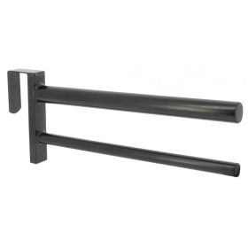 Saddle and saddla pad rack removable black