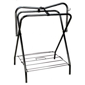 Saddle stand folding