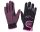 QHP Glove Multi Star junior 1 black/pink
