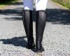 Riding boots QHP Tamar leather W 37 black 45/37