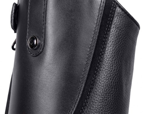 Riding boots QHP Tamar leather W 38 black 46/38