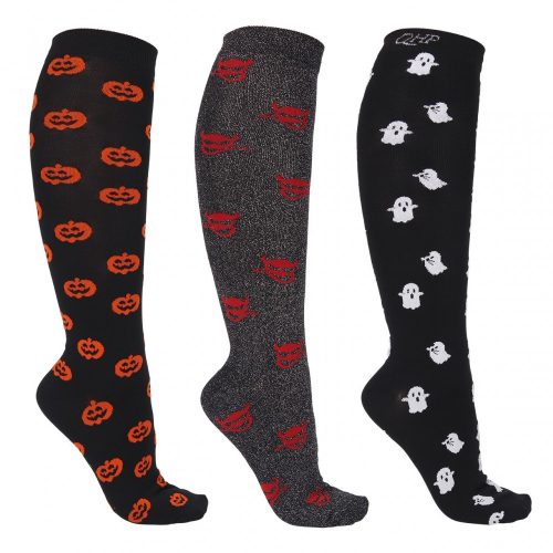 Socks 35/38 black Halloween Devil QHP