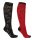 Knee-socks 35/38 Christmas QHP black/red