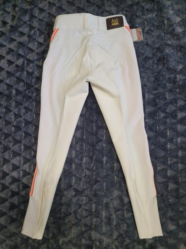 Breeches Lauria Garrelli Golden Gate fullseat women's 38 white