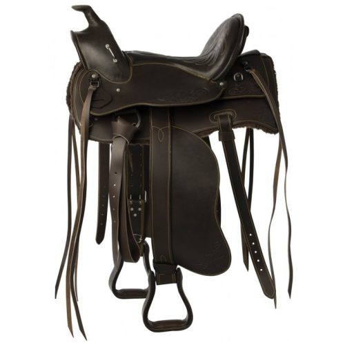 Saddle western 16 brown Randol's SantaFe