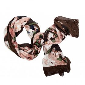 Sál HKM Soft Powder barna/pink