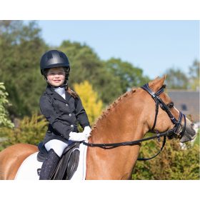 Versenyzakó junior 152 cm fekete Robin QHP