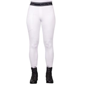 Riding tights QHP Eden full grip women's 38 white