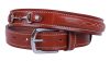 Belt QHP Ricki leather 75 cm brown