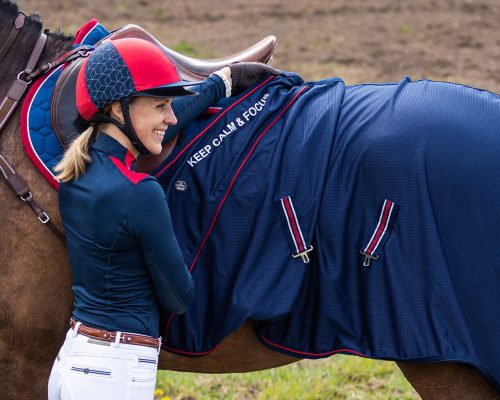 Belt QHP Ricki leather 75 cm black