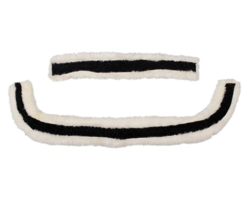 Kantárhoz szőrme cob natúr QHP Ontario