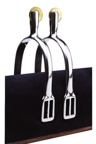 Spurs Feeling with smooth brass rowel ladies' 30 mm