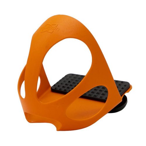 Stirrup Compositi Matrix safety toe-clips kids raspberry