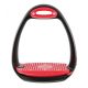 Stirrups Eole Airsoft Compositi black/red