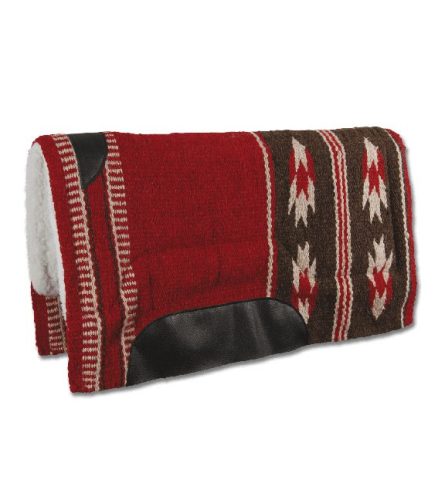 Saddle pad WH Utah western brown/turquoise