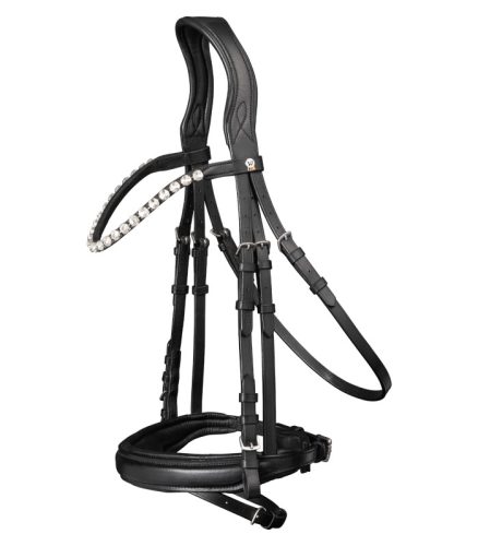 Bridle X-Line Beauty WH full black