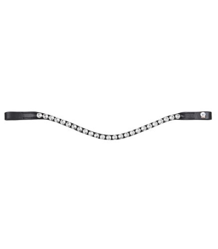 Browband WH X-Line Boost pony black/white