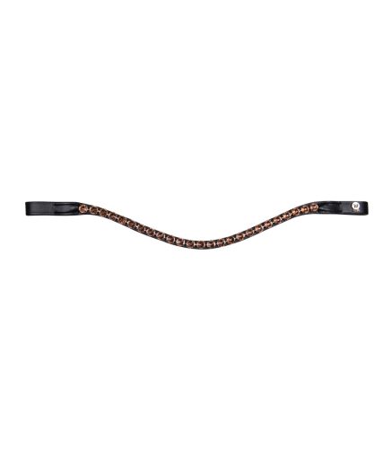 Browband WH X-Line Boost full black/rosegold