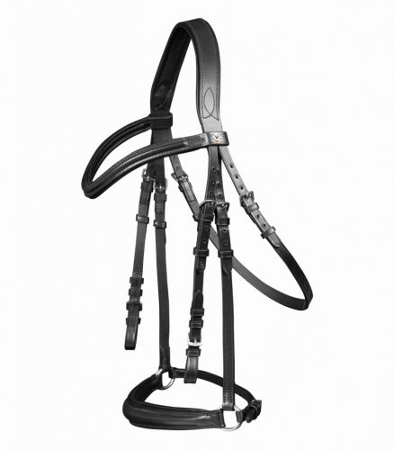 Bridle hannover X-Line WH full black