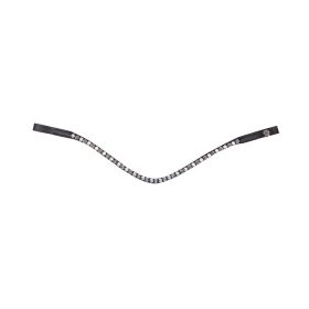 Browband WH X-Line Glam full black/mother of pearl