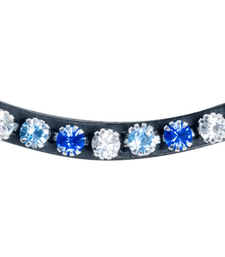 Browband WH X-Line Glam cob saphire blue/nightblue