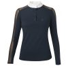 Polo shirt Equithéme Pekin long sleeve women's XS navy